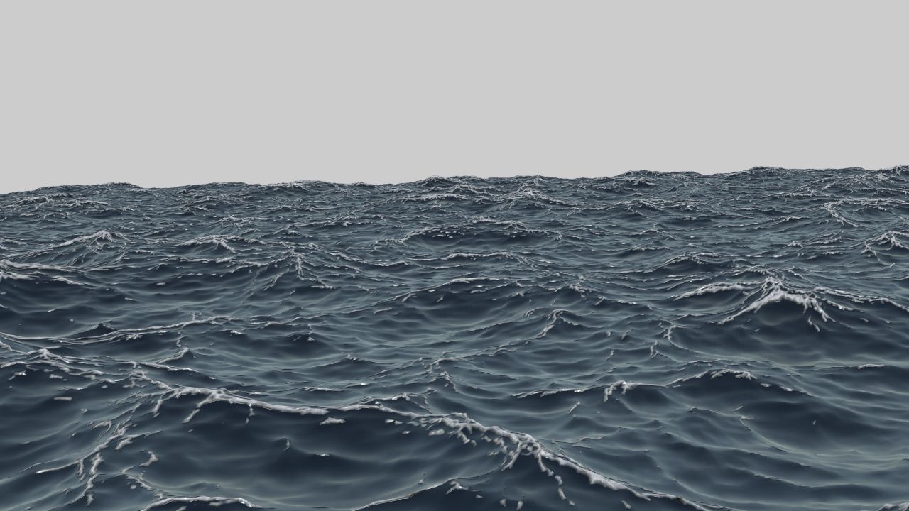 ocean V1 3d model