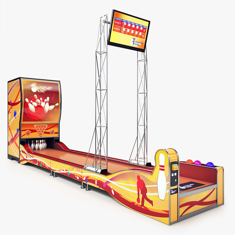 Bowling Arcade Machine 3d model