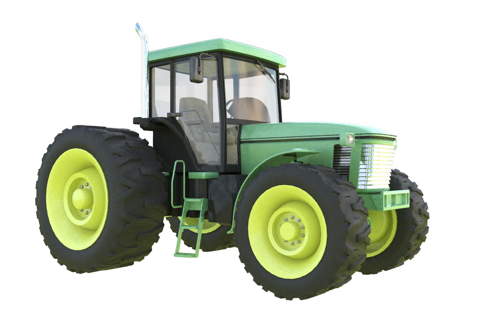 Trattore agricolo 3d model