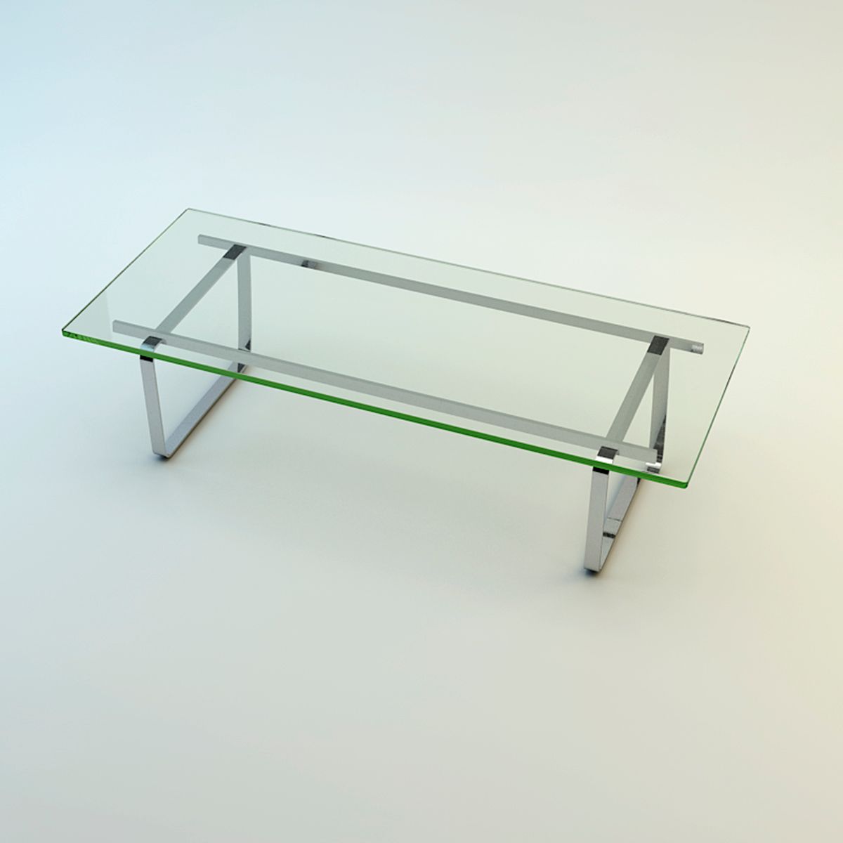 verre de table basse 3d model