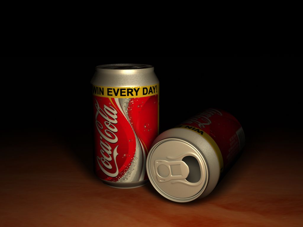 Coca Cola Can 3d model