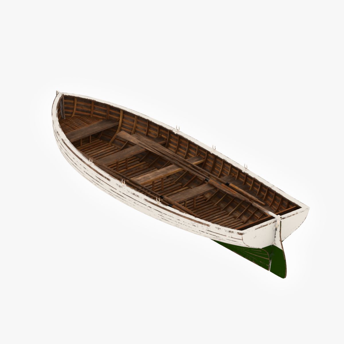 Oude boot 3d model