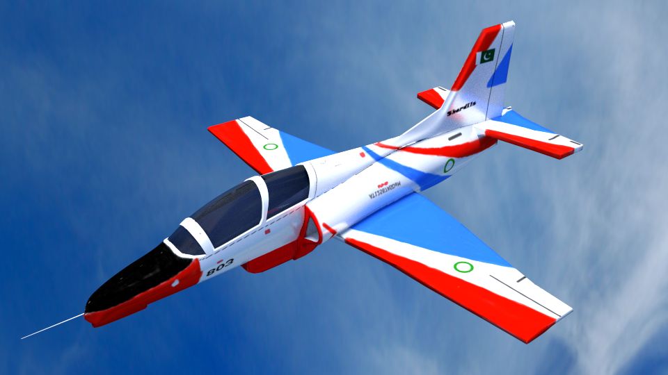 K-8 Jet 3d model