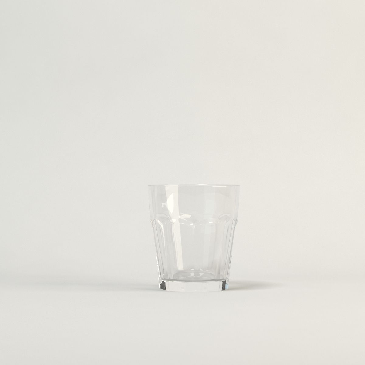 vaso transparente modelo 3d