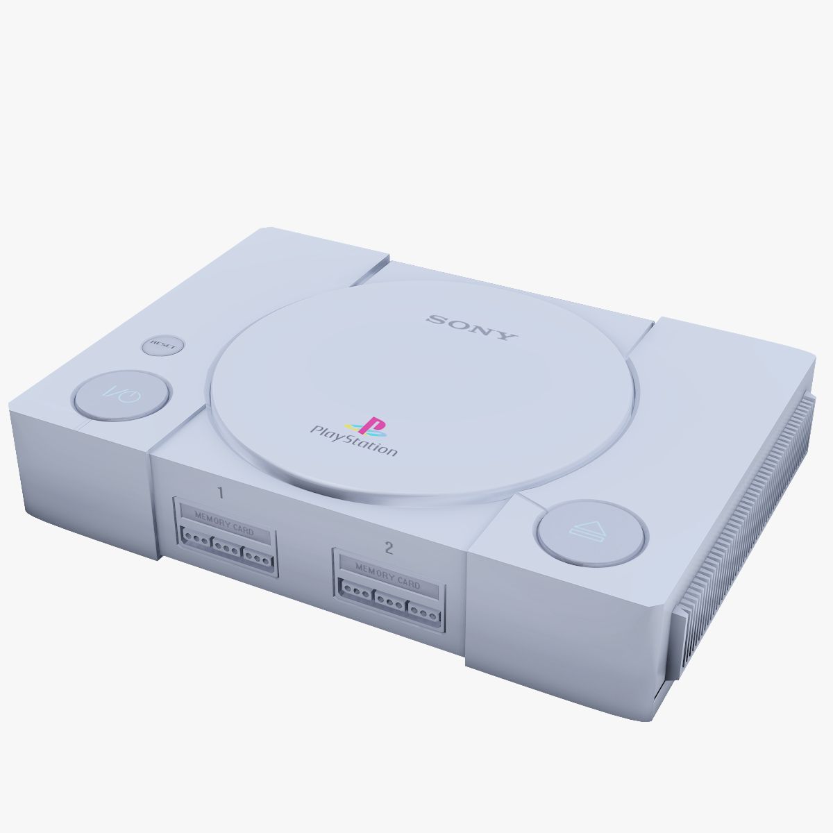 Playstation 1 (PSX) Console Rigged 3d model