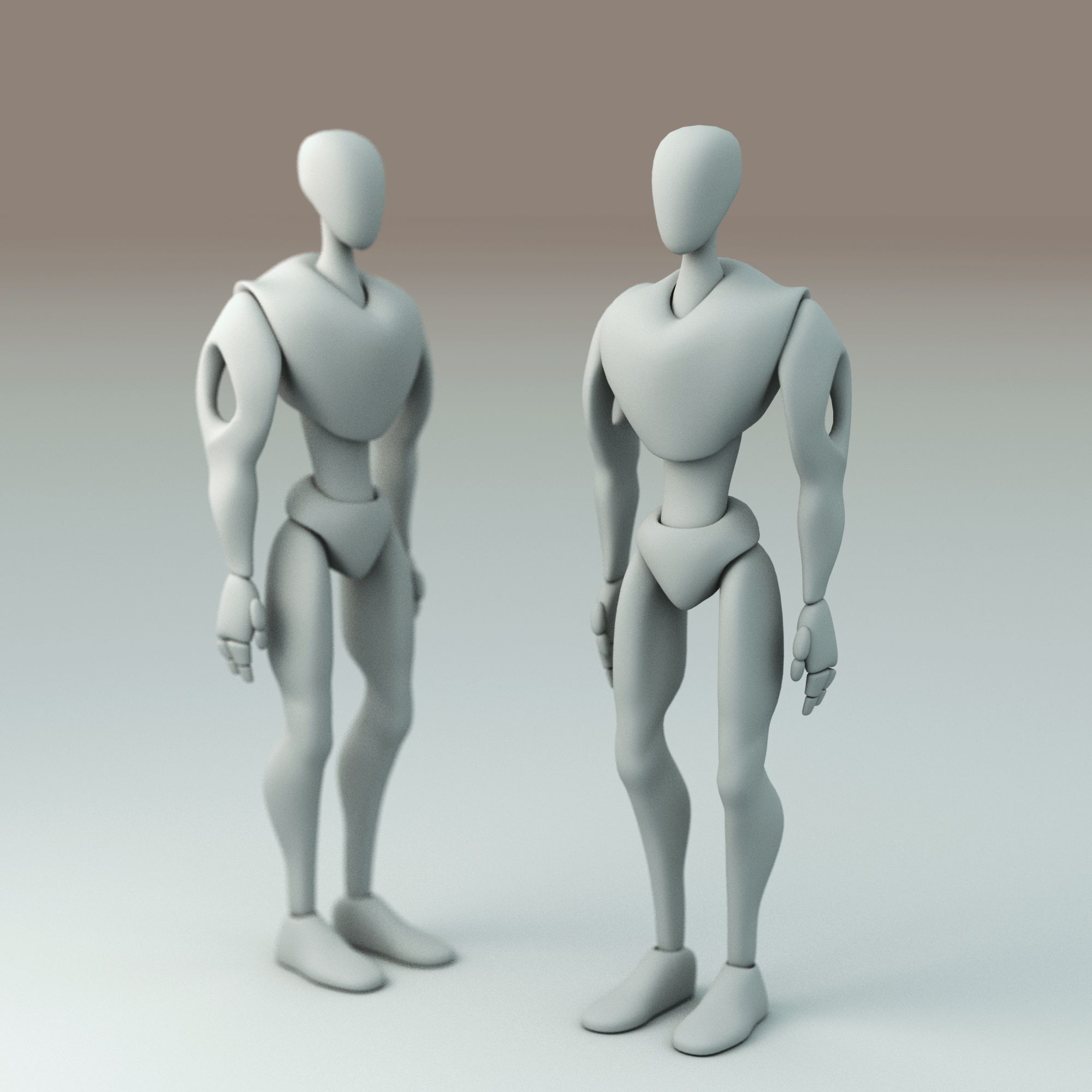 Robot semplice 3d model