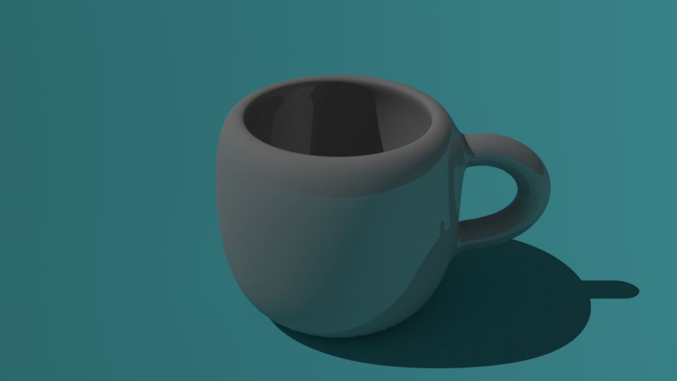 Coppa semplice 3d model