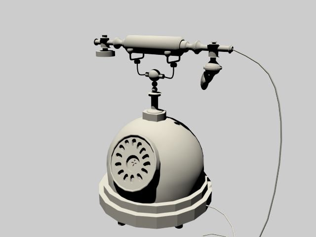 Téléphone 3d model