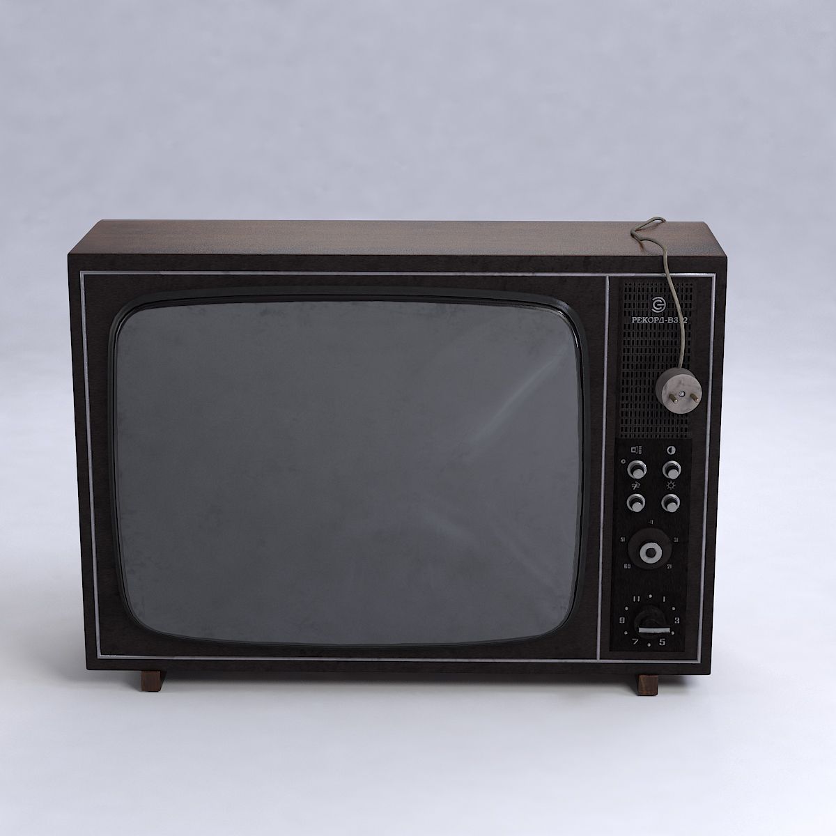 Retro TV 3d model