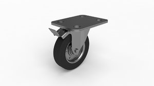 Caster wheel 3d model