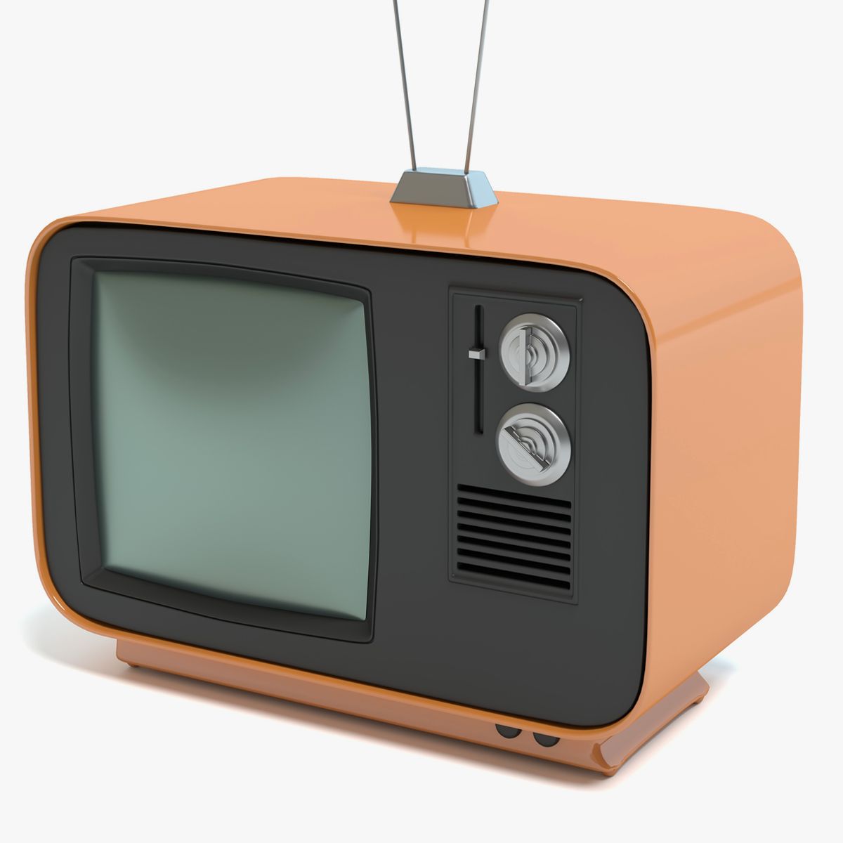 Retro TV 3d model