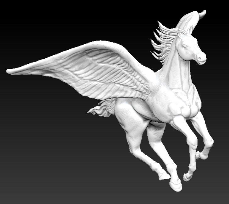 pegasus 3d model