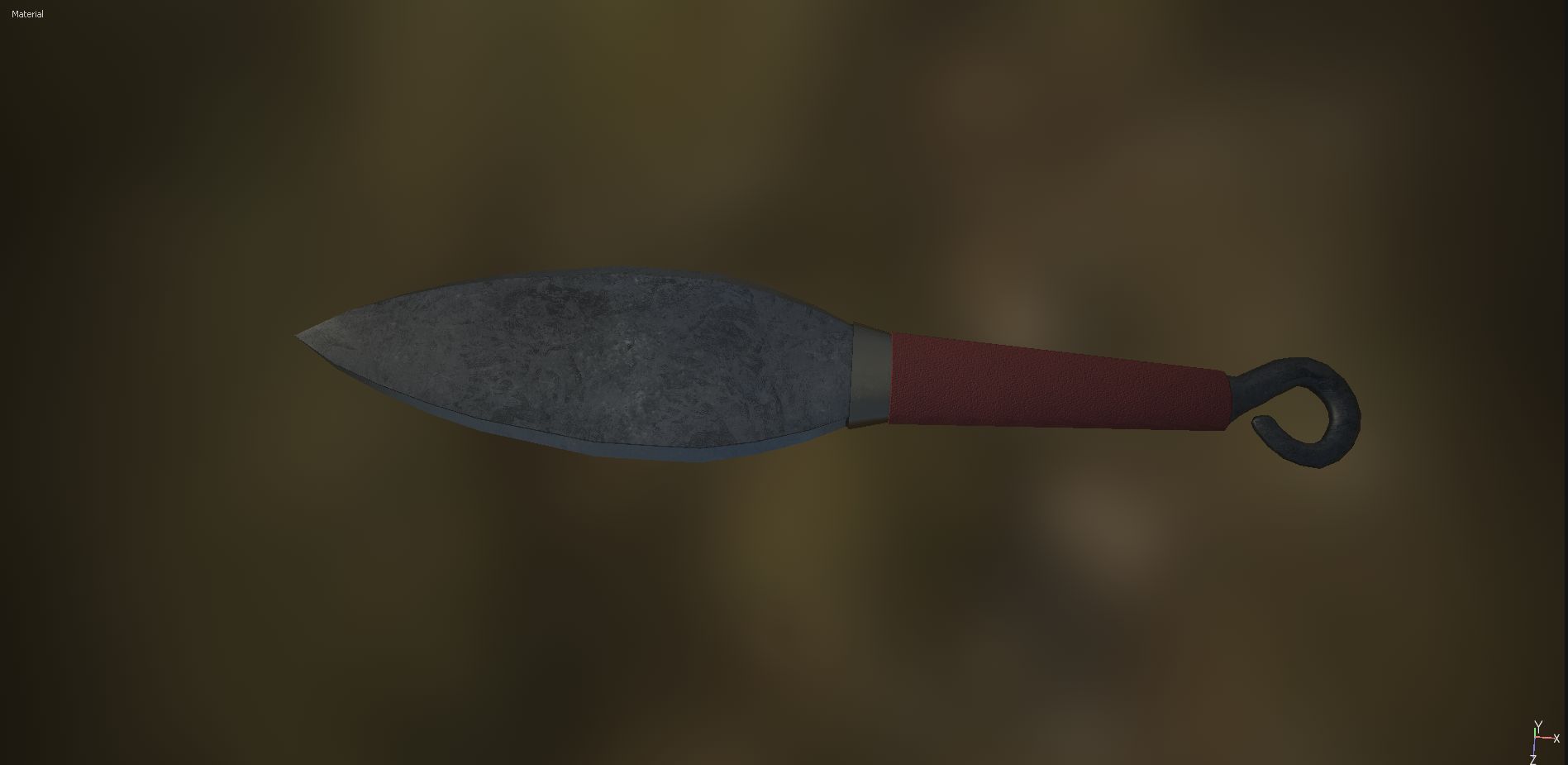 Kunai 3d model