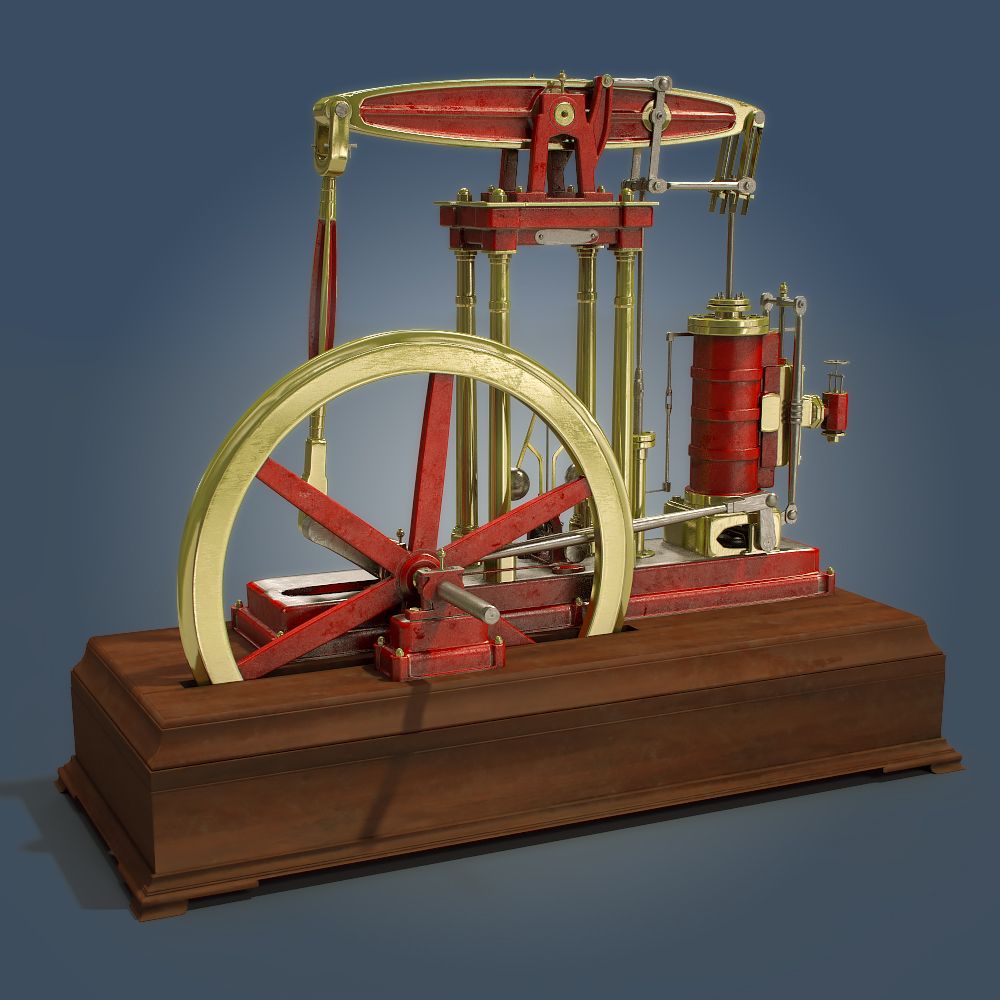 Beam Engine 3d model