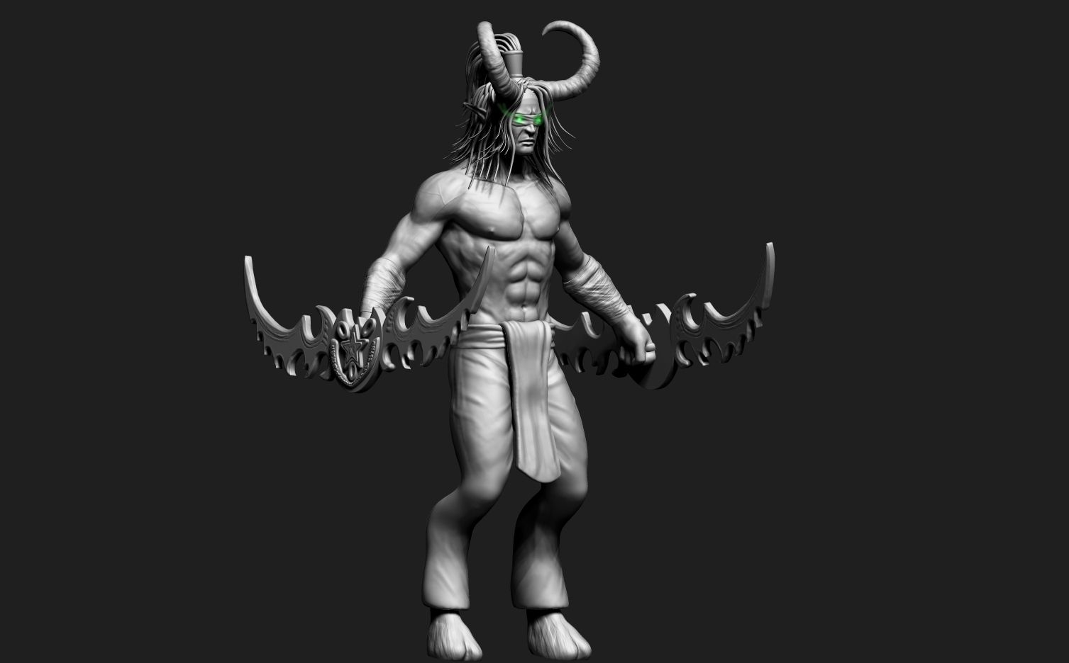 illidan modelo 3d