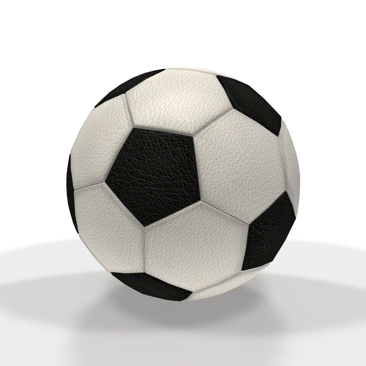 klasik futbol topu 3d model