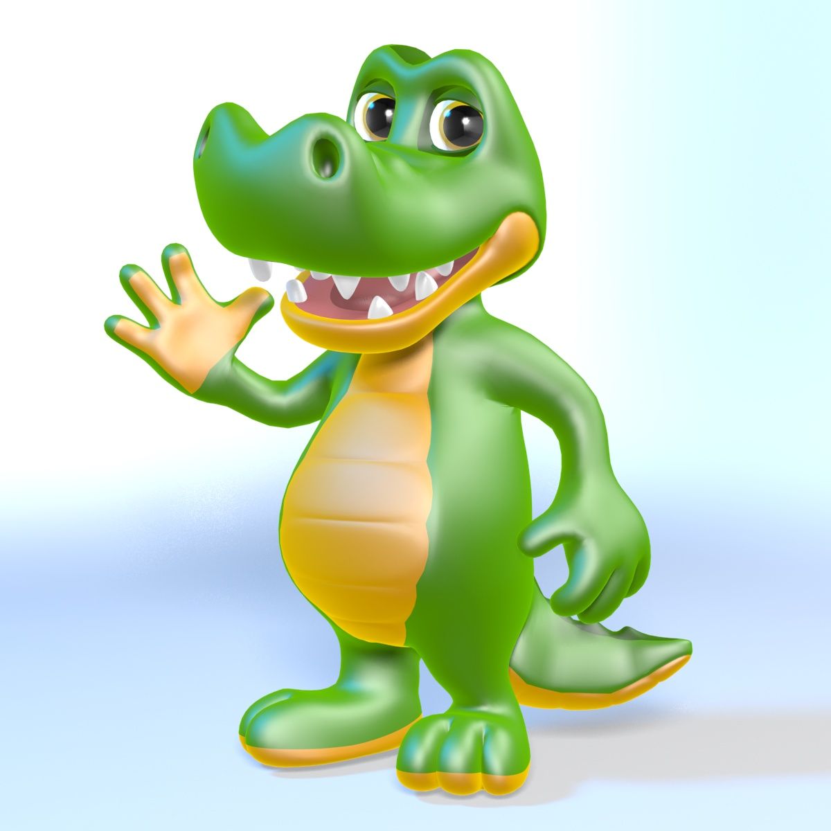 Crocodile 3d model