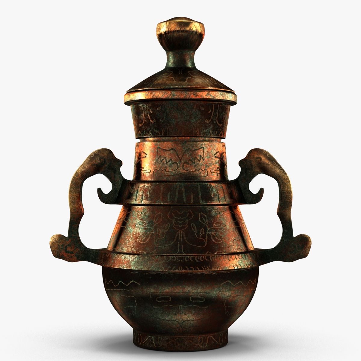 oude pot 3d model