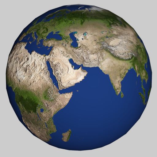 Earth royalty-free 3d model - Preview no. 11