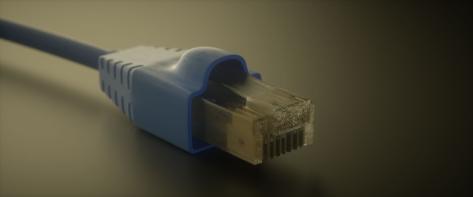 Ethernetkabel 3d model