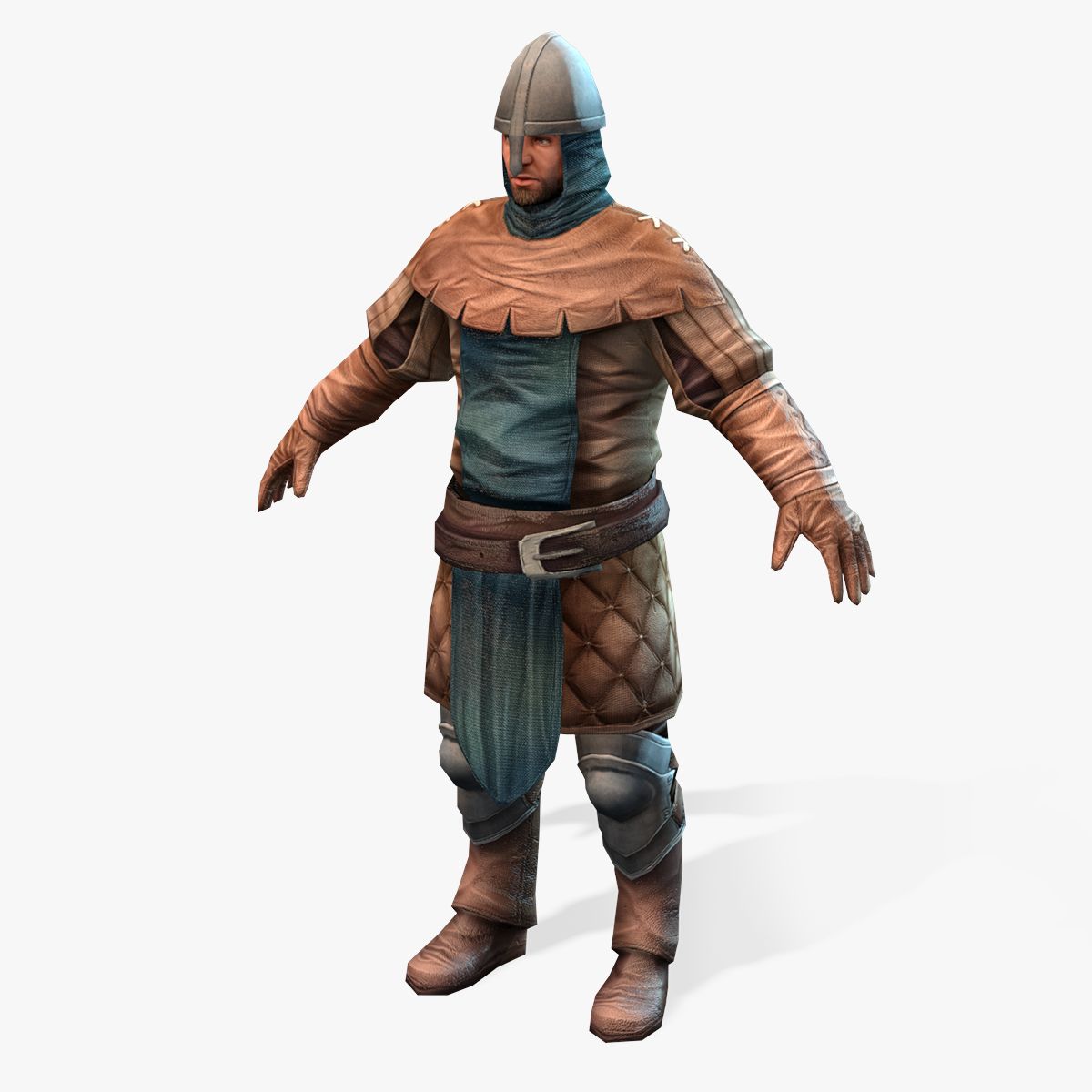 Cavaliere medievale 3d model