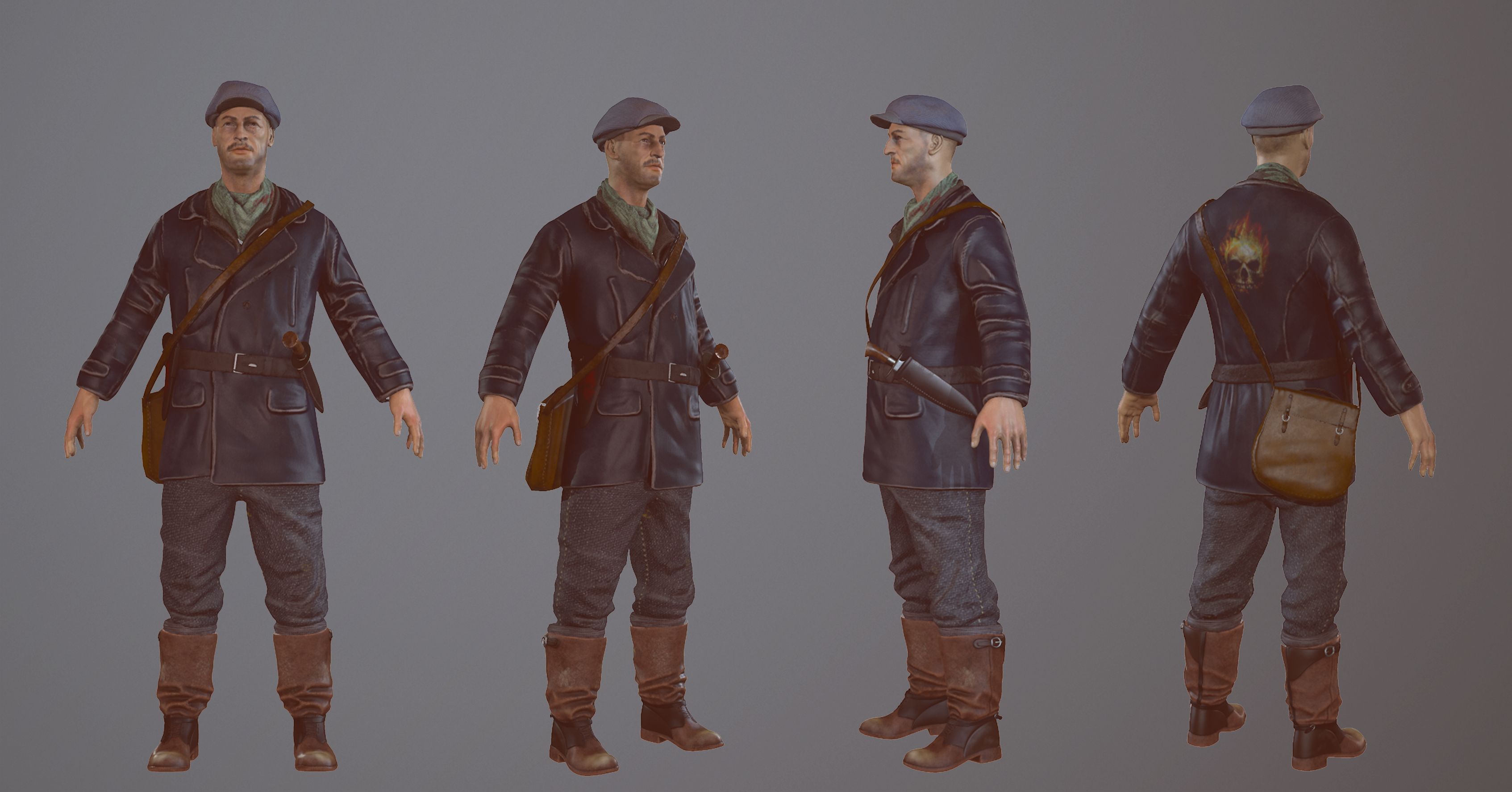 Soldier General Force 3d model