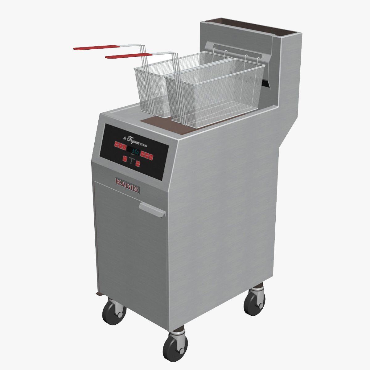 Restaurant Deep Fryer 3d model