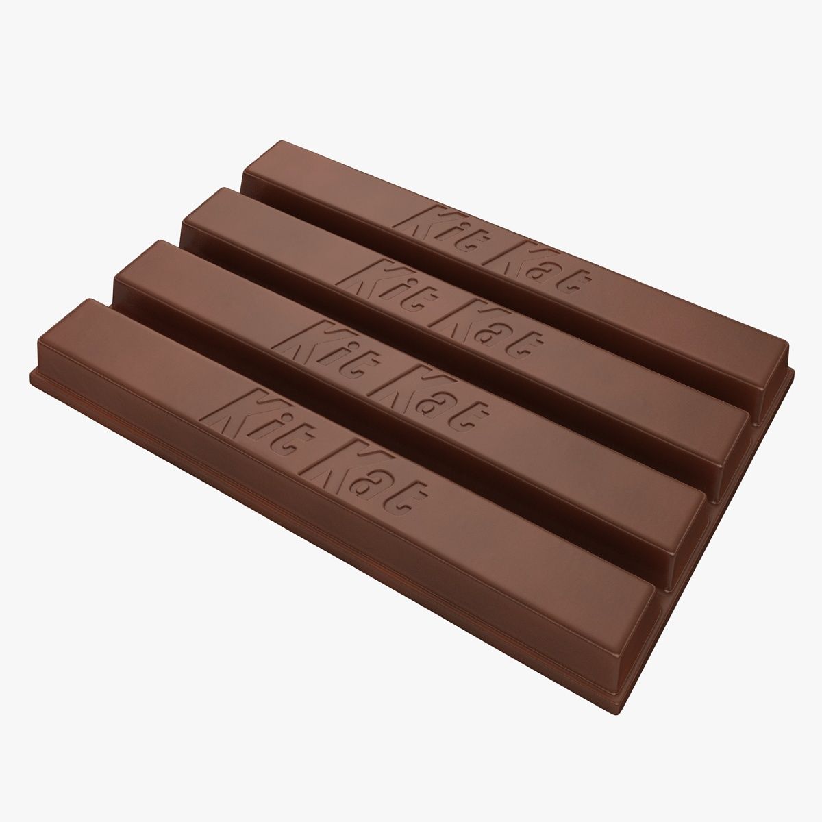 Kit Kat (mjölk) 3d model