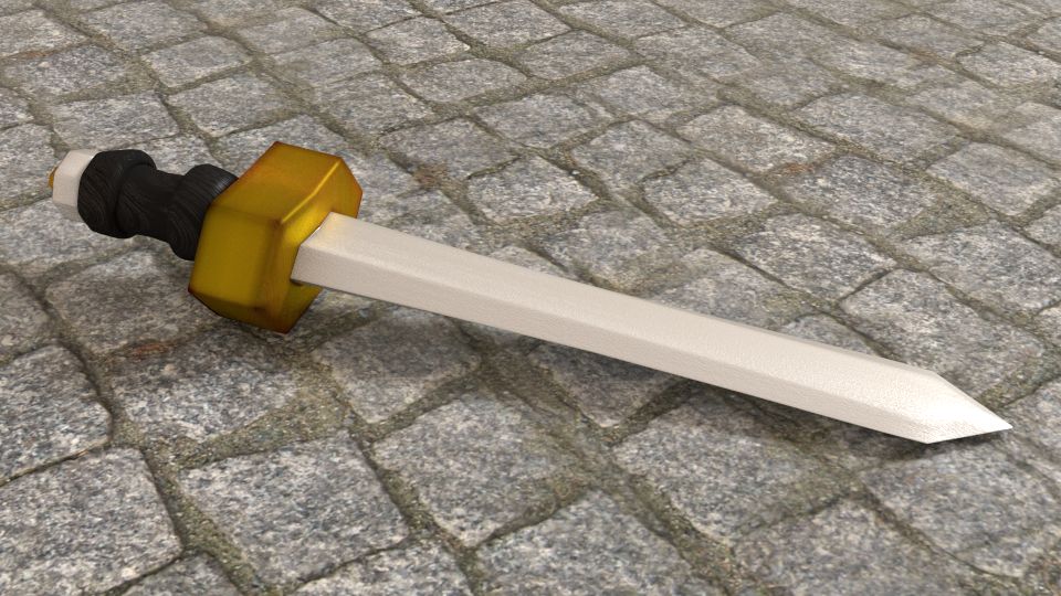 Zwaard 3d model