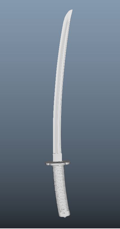 Japans zwaard / Katana 3d model