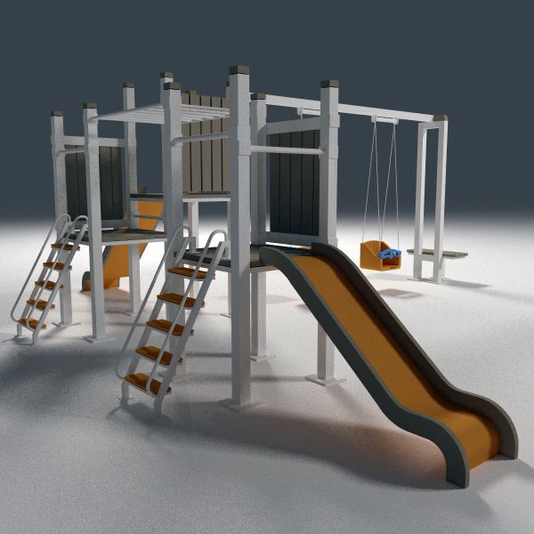 3 Kuleli Park royalty-free 3d model - Preview no. 3