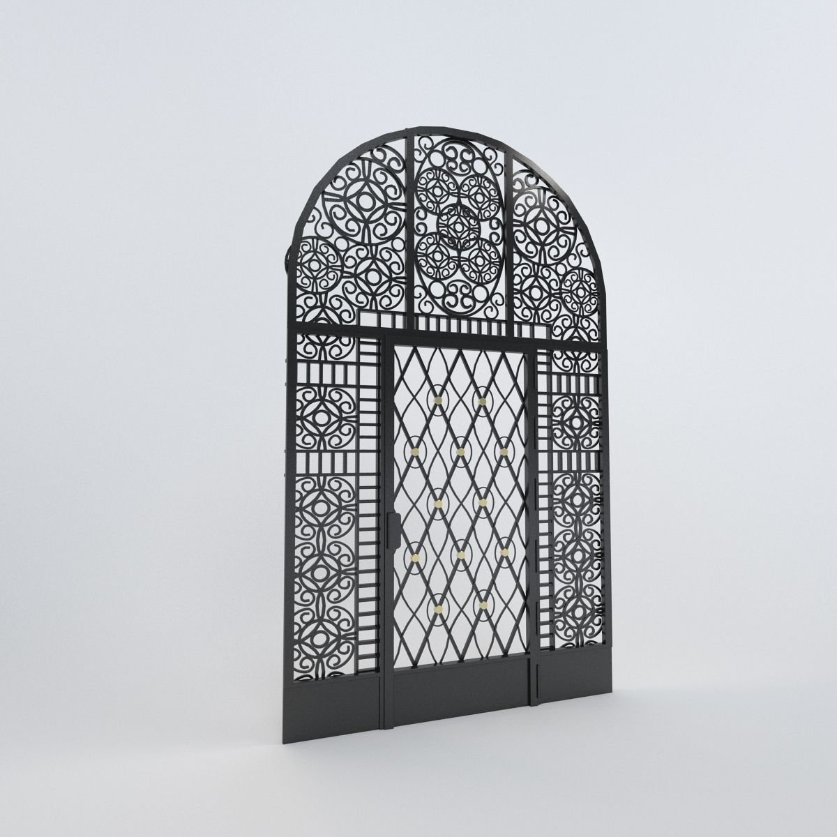 iron door 3d model