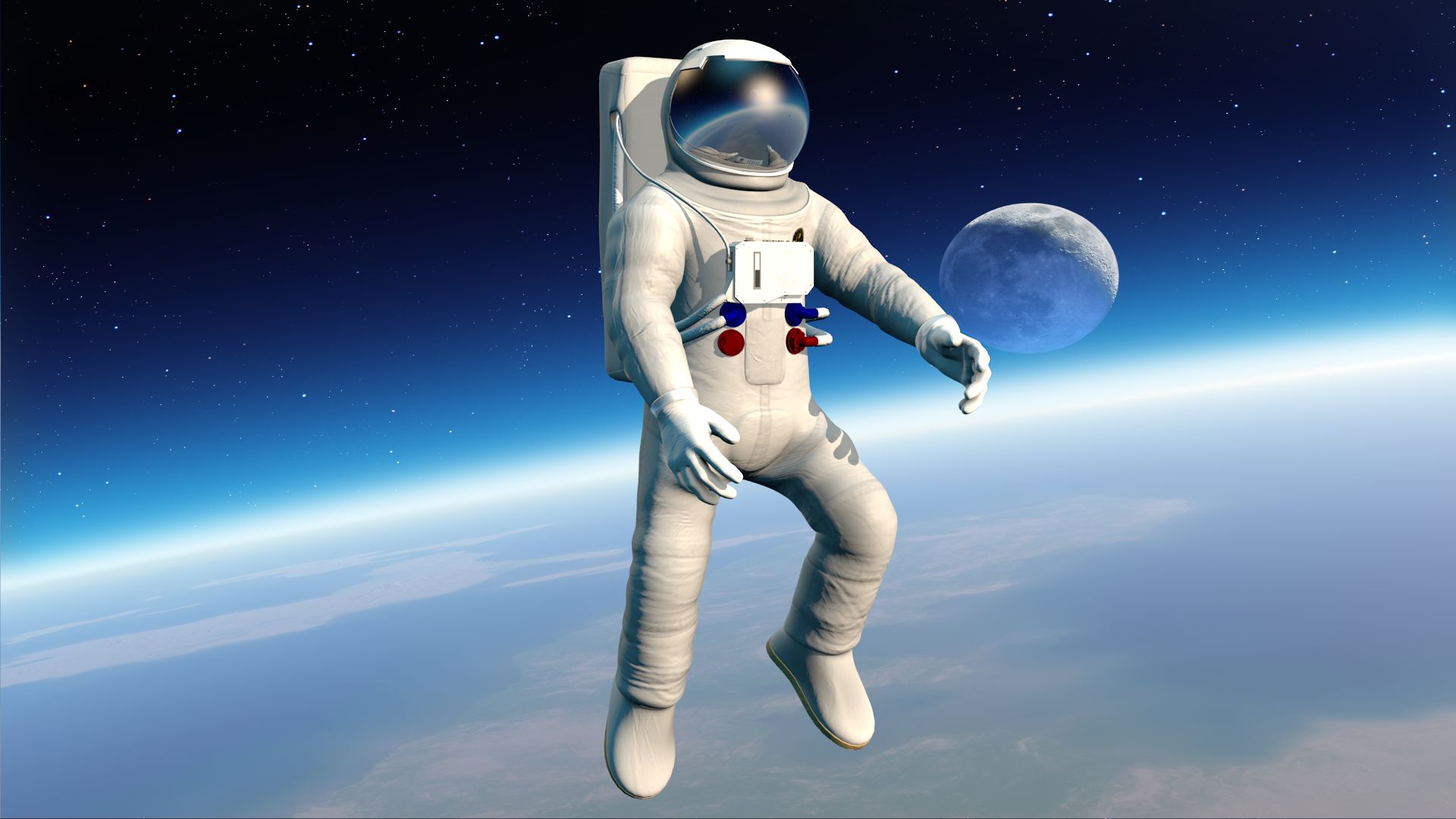 Astronauta 3d model