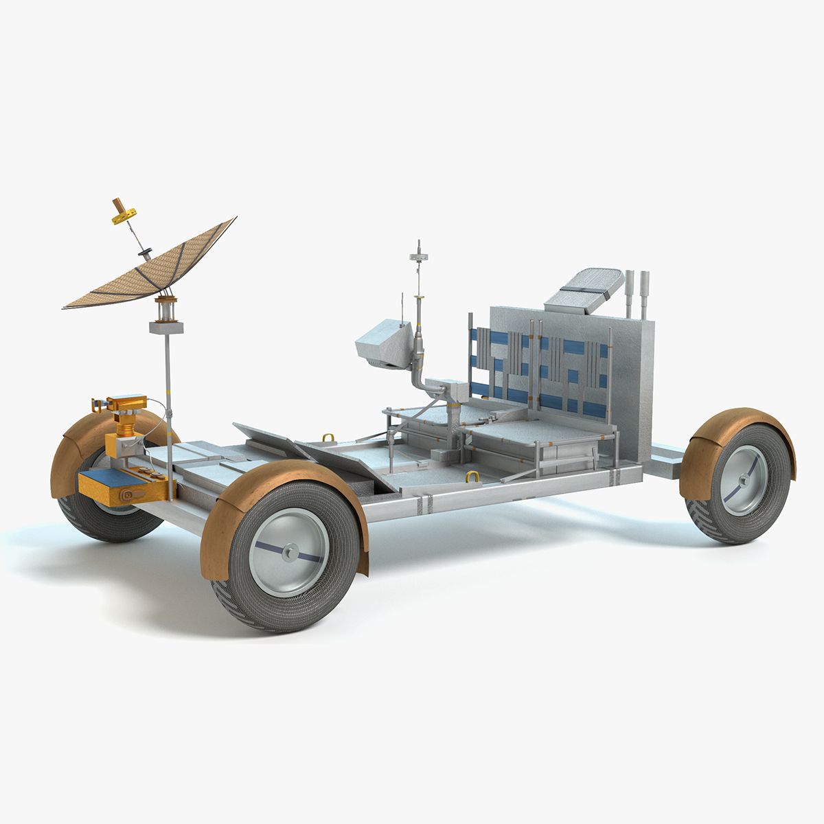 Rover lunare 3d model