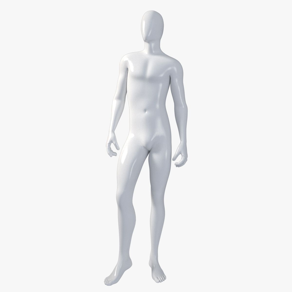 Male mannequin 1 3d model