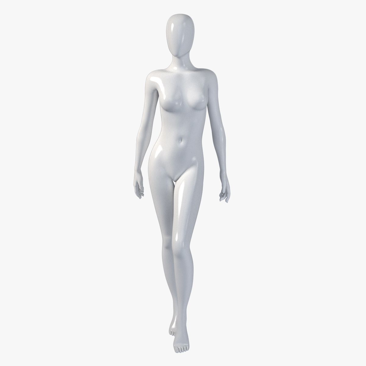 女模特儿7 3d model