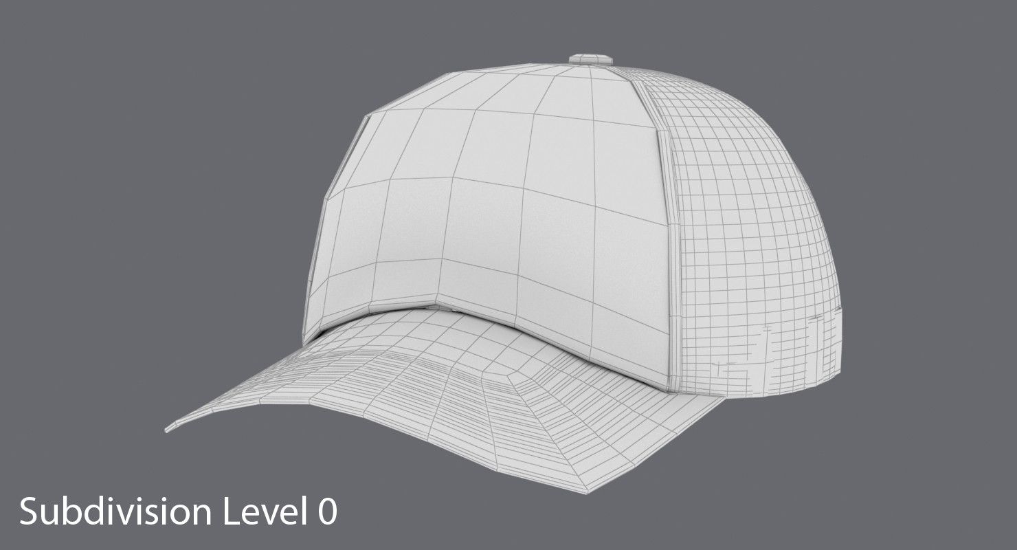 Baseball pet royalty-free 3d model - Preview no. 14