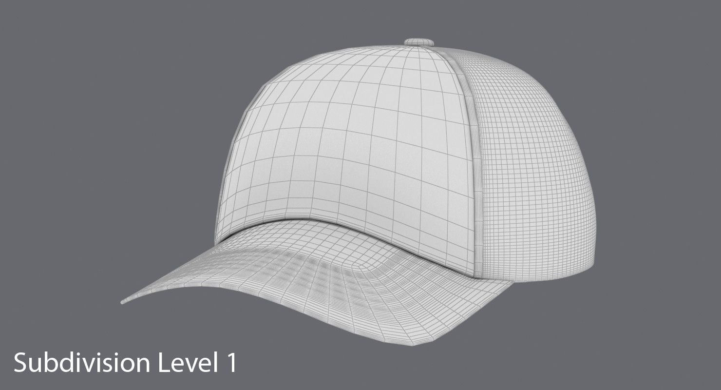 Baseball pet royalty-free 3d model - Preview no. 17