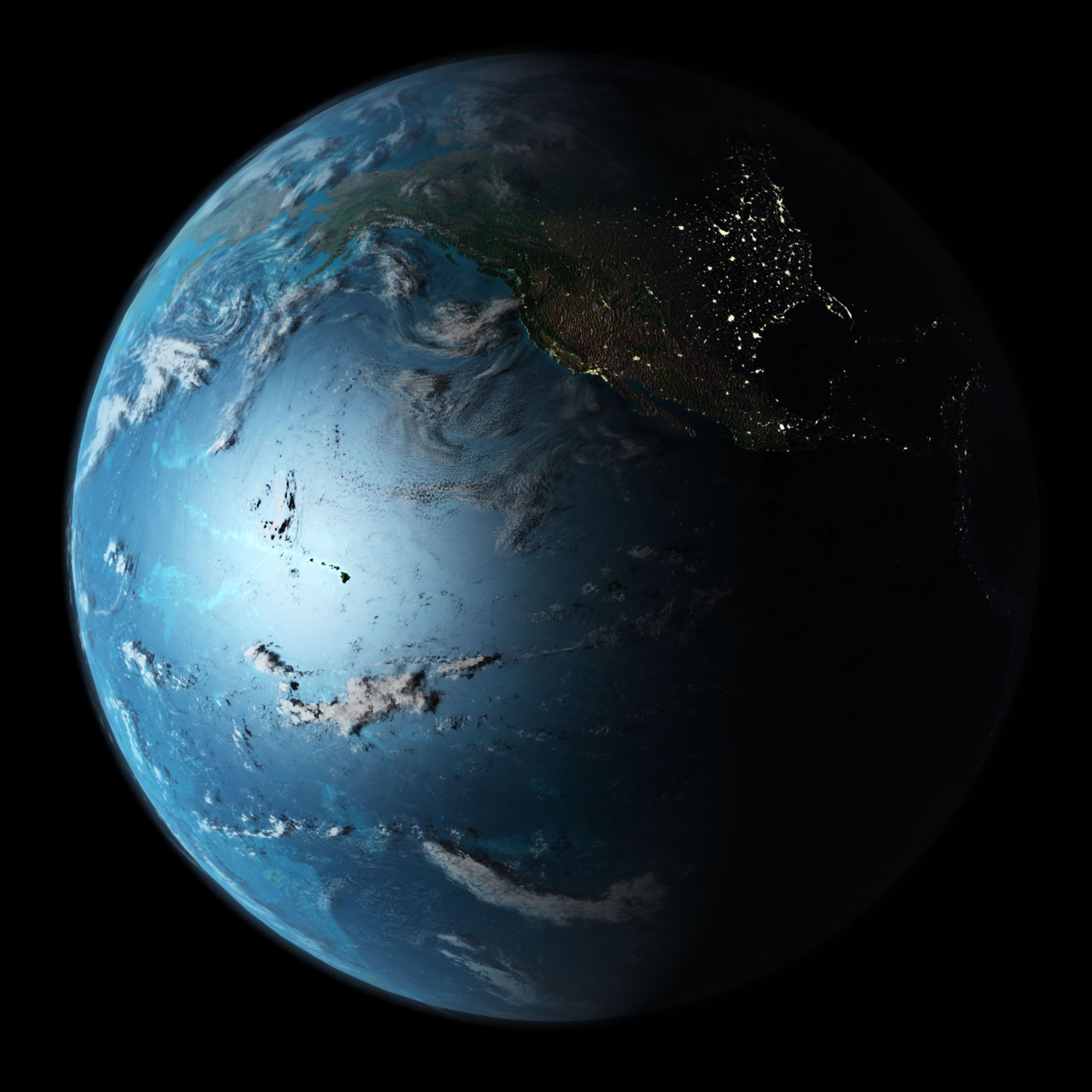 Earth 3d model