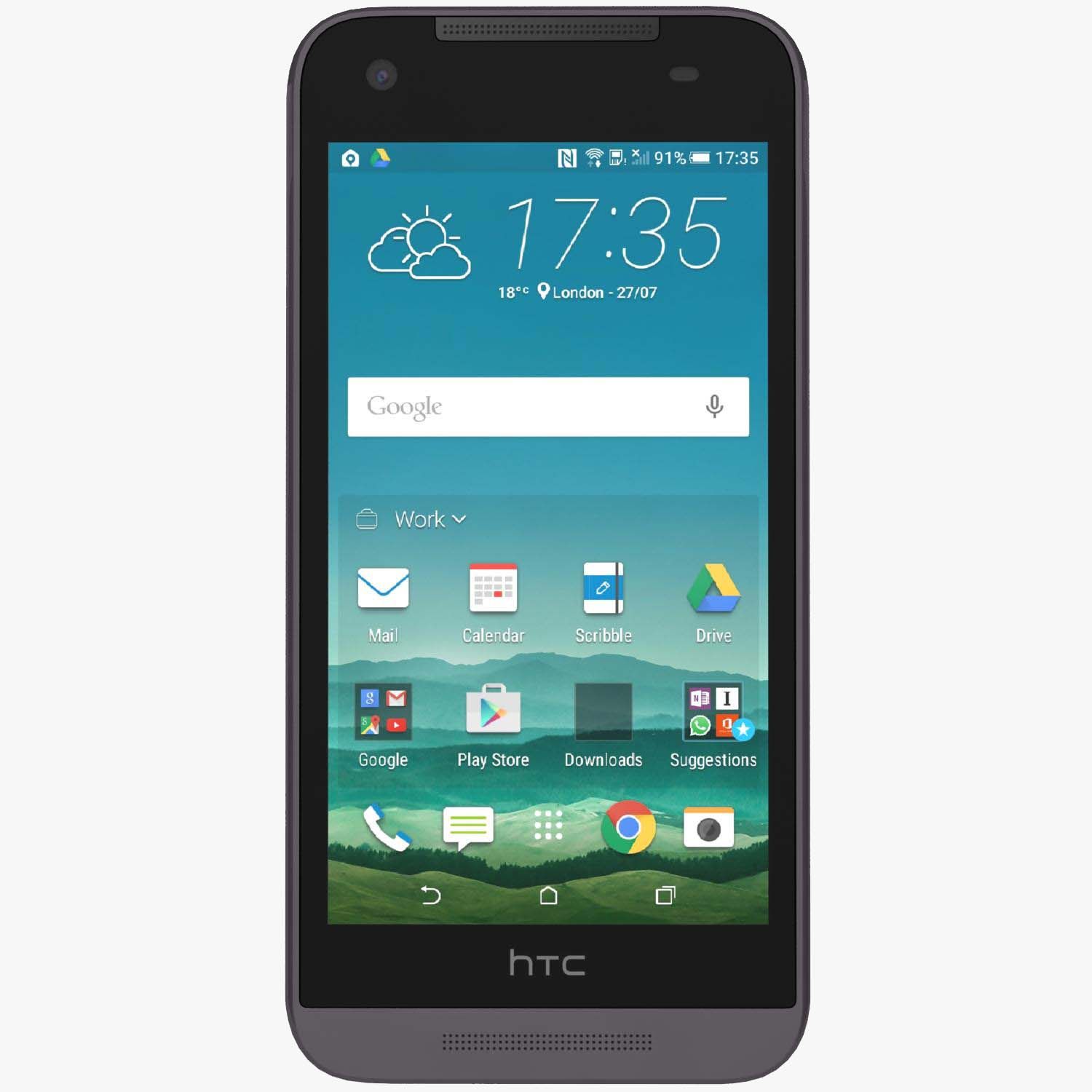 HTC Desire 520 3d model