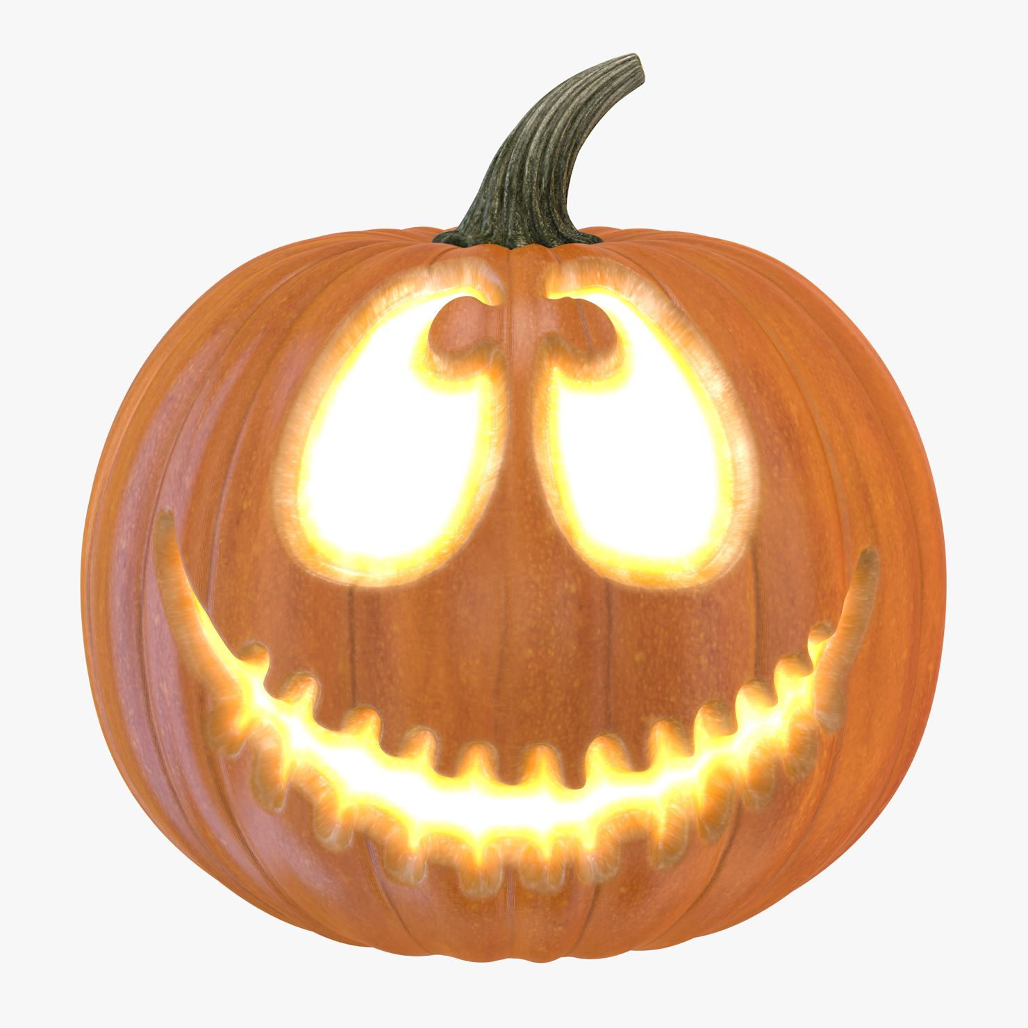 Zucca di Halloween 6 3d model