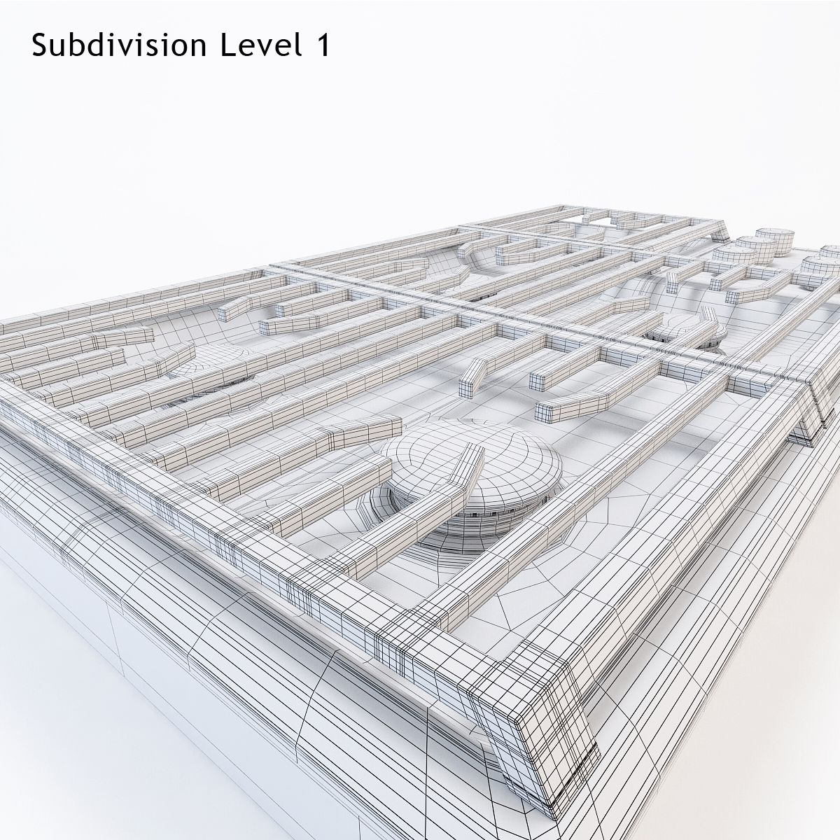 ウルフクックトップCG365T-S royalty-free 3d model - Preview no. 20