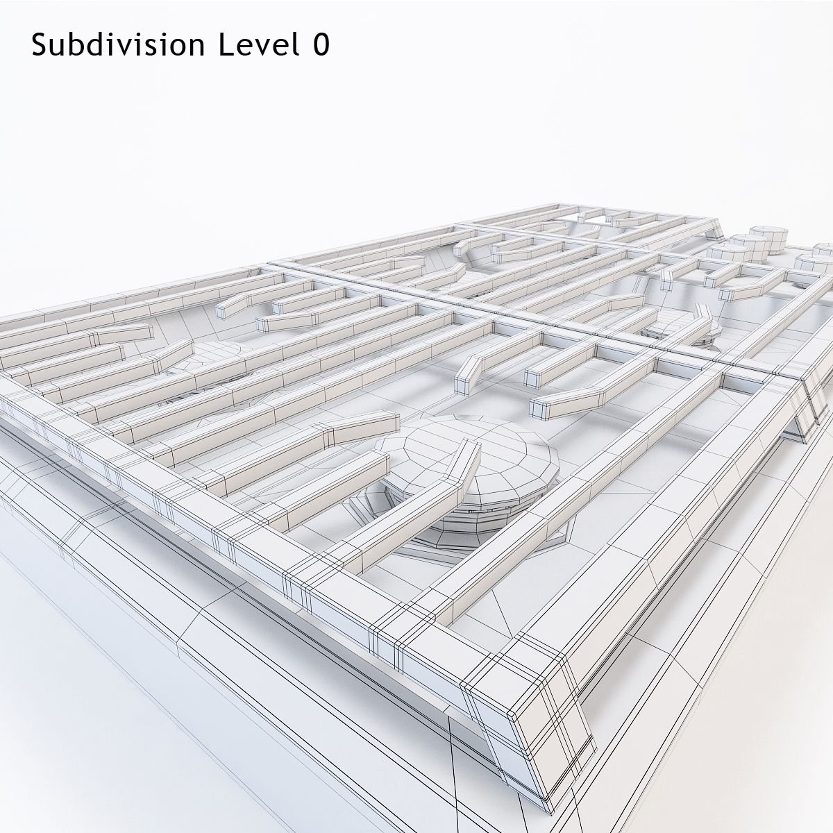 ウルフクックトップCG365T-S royalty-free 3d model - Preview no. 19