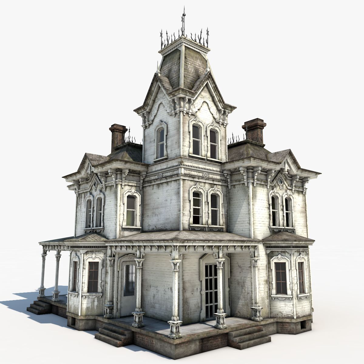 Abandoned House 3d model