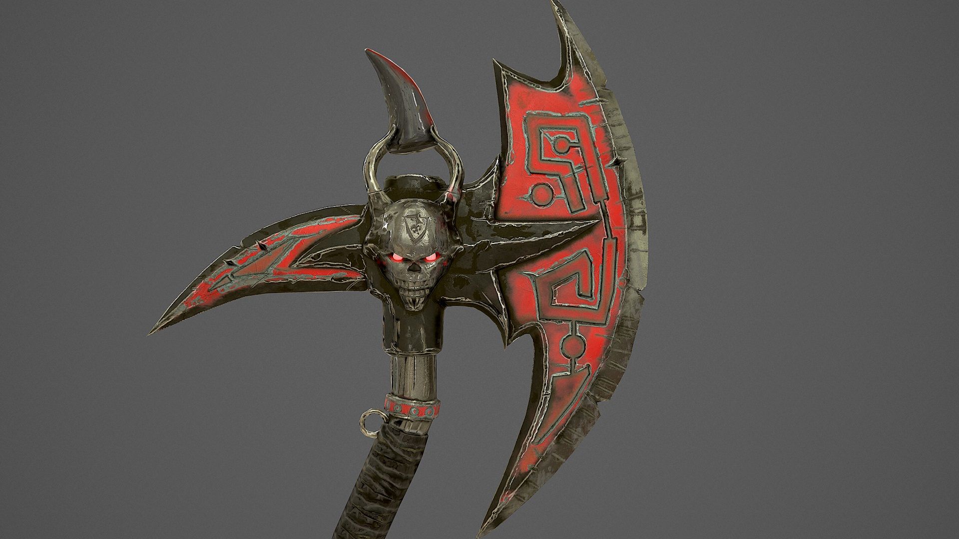 幻想斧 3d model