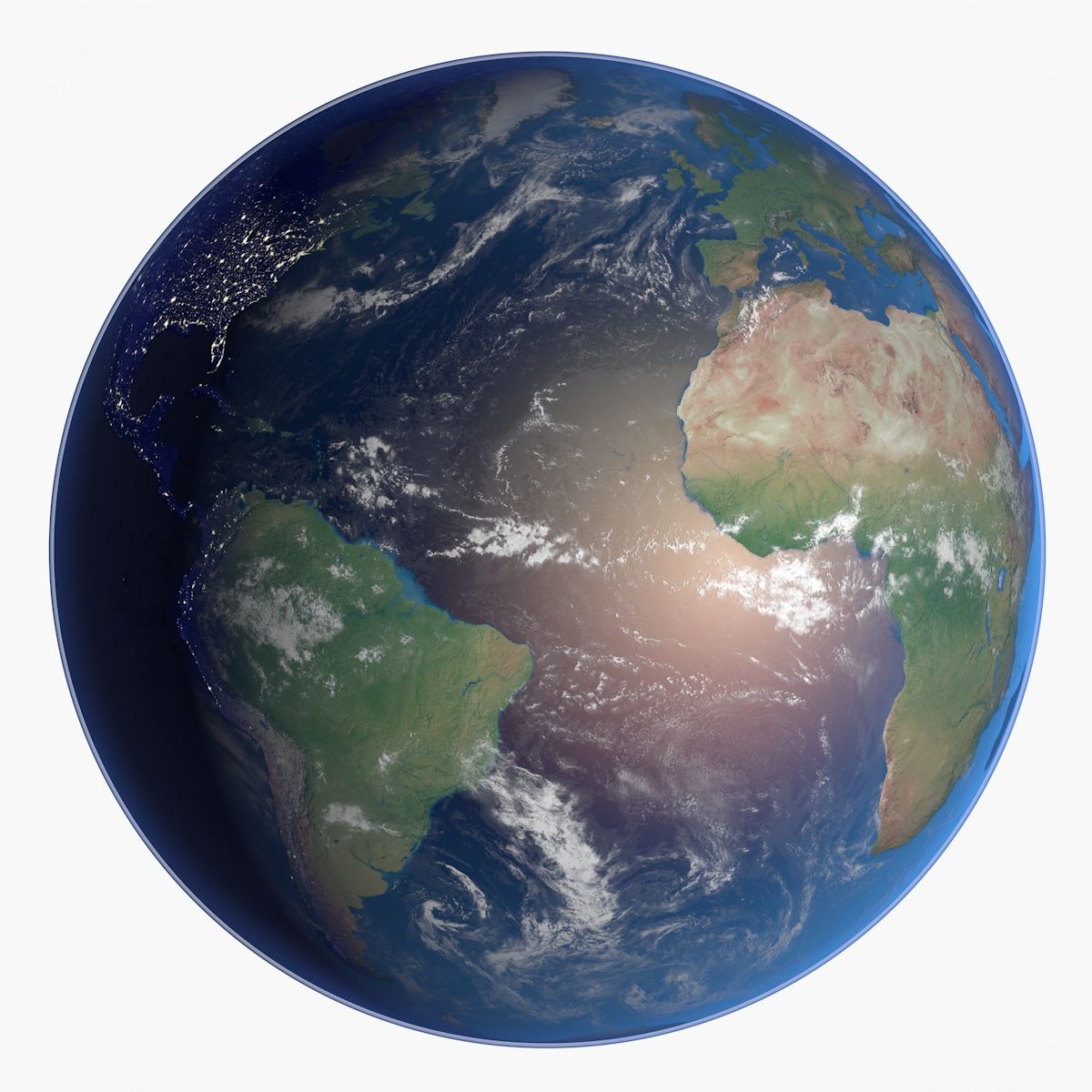 Earth 3d model