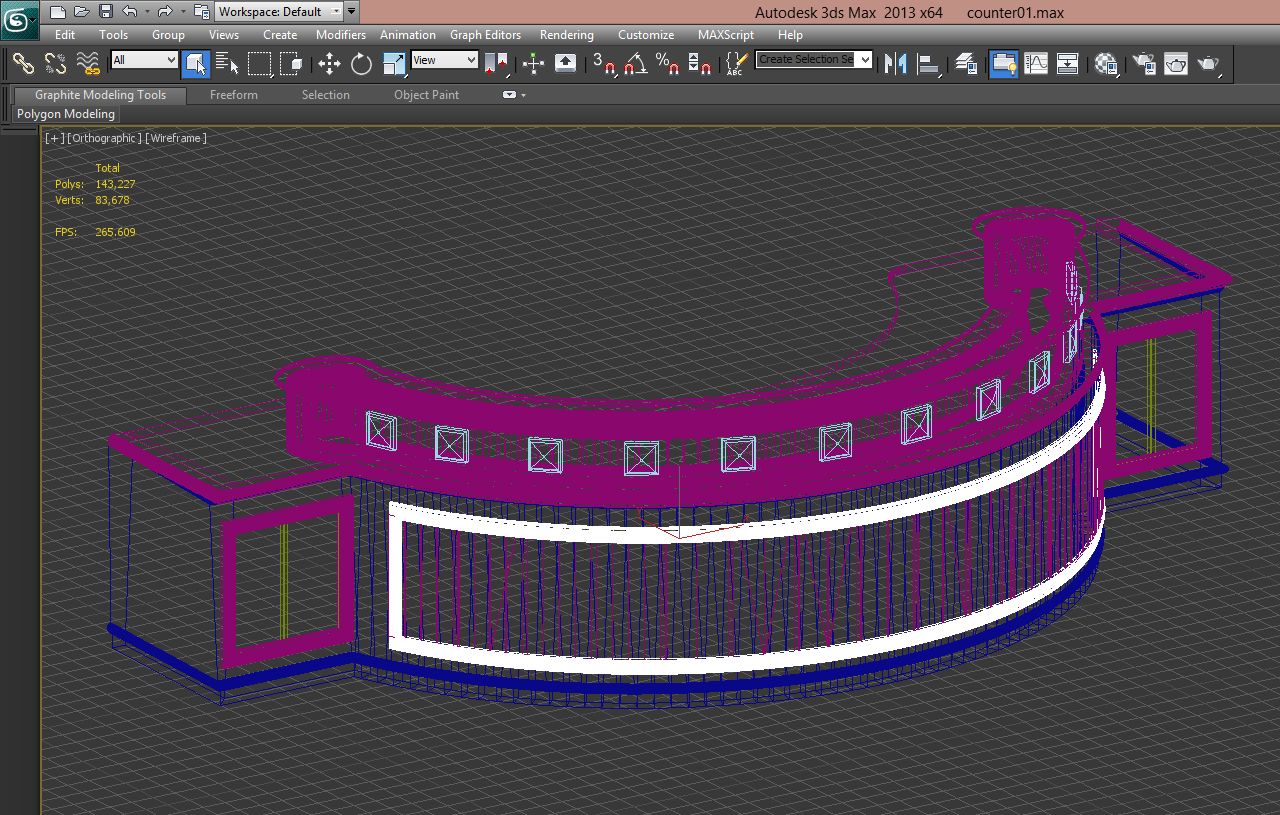 Zähler royalty-free 3d model - Preview no. 6