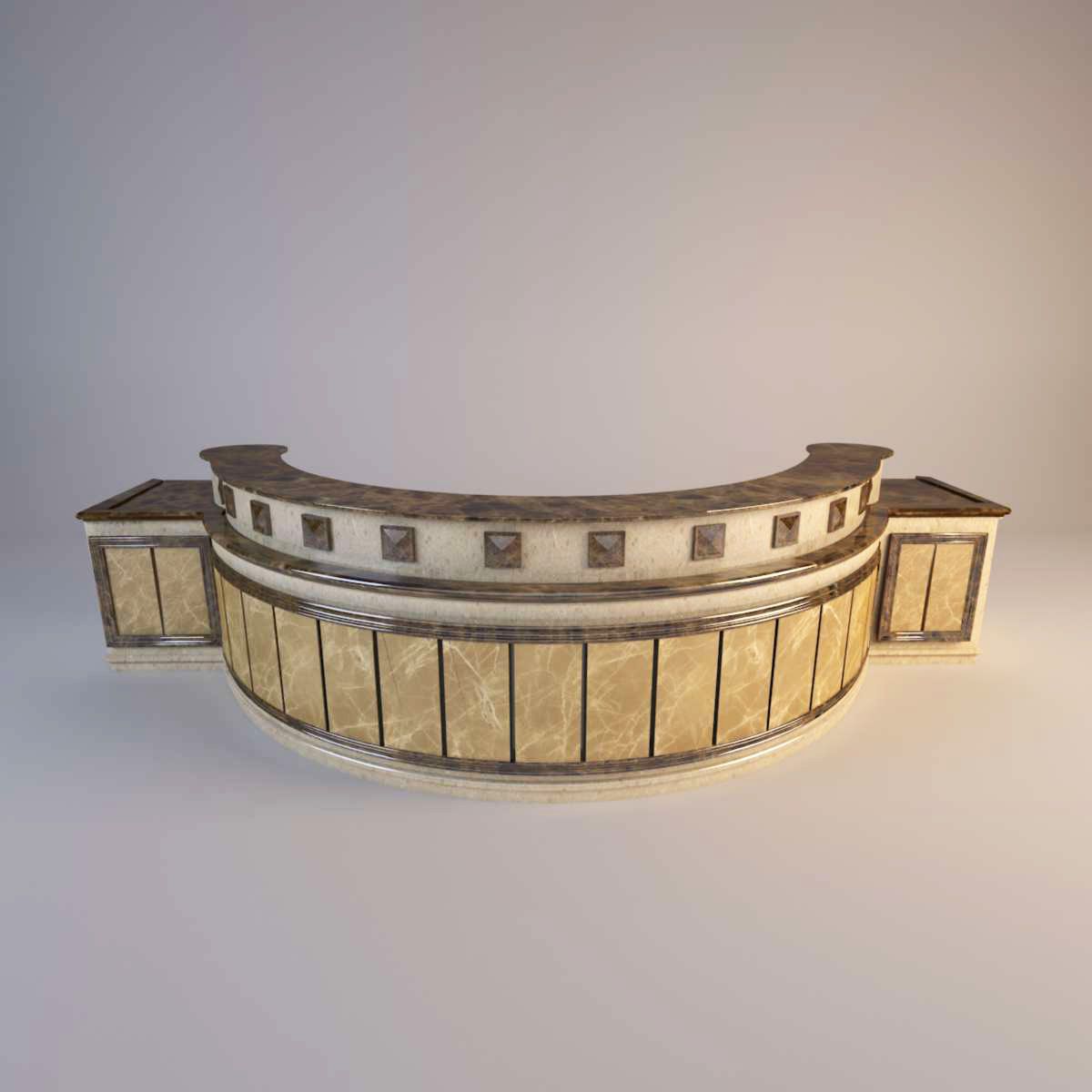 Counter 3d model