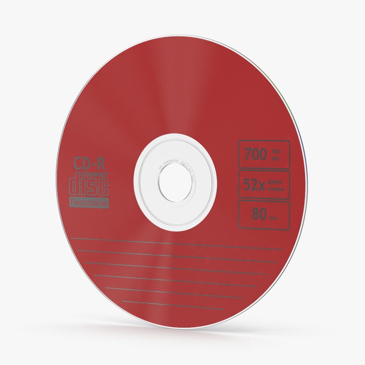 CD Red 3d model