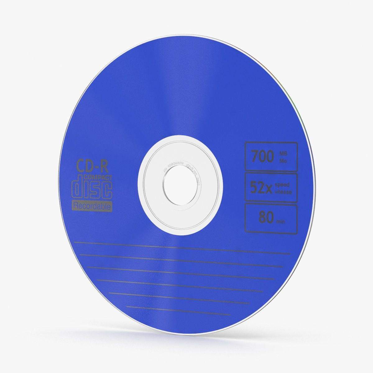 CD Blue 3d model